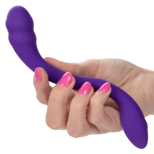Pretty Little Wands CHARMER Purple Flexible Double Ended Vibrating Body Wand Dildo