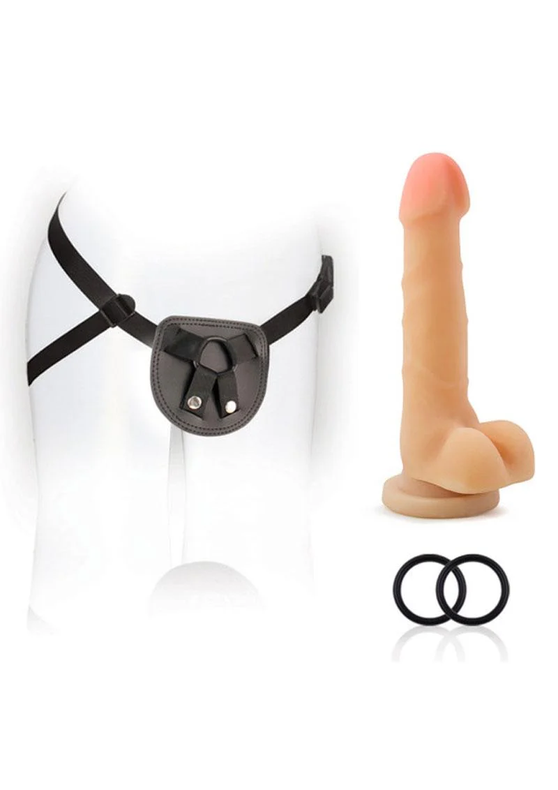 For You Harness Kit with Silicone Dildo