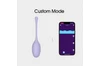 Winyi KITTY Silicone Rechargeable Love Egg Vibrator with Remote Control Purple
