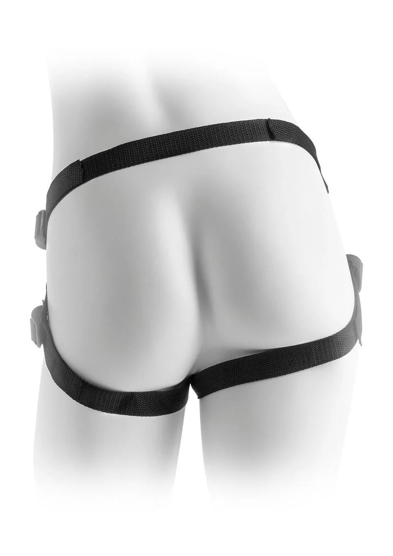 Vibrating Plush Adjustable Harness